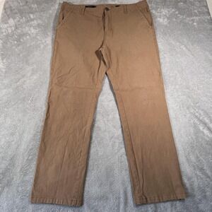 Roark Porter HD Chino Pants Mens‎ 38 (Fits 40x30.5) Brown Straight Fit Everyday